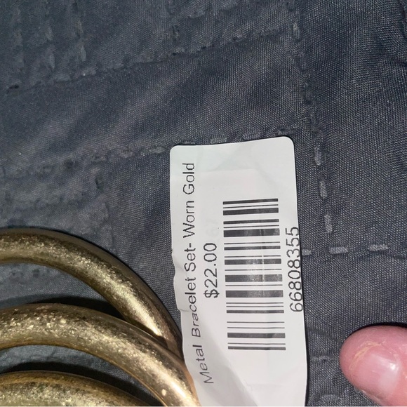 Gold Metal Bangles - Picture 3 of 3